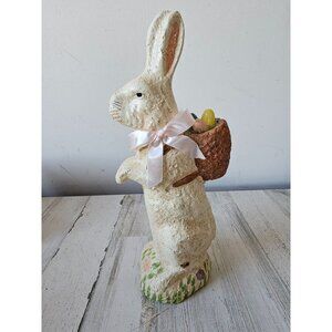 Vintage teena flanner 16" Midwest canyon falls rabbit Easter basket bunny spring